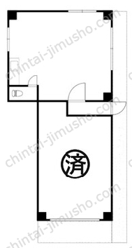 （仮称）西糀谷貸事務所1Fの間取図