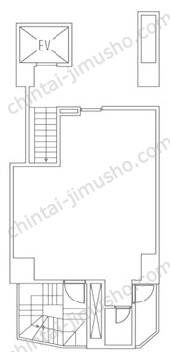 カツラビル1Fの間取図