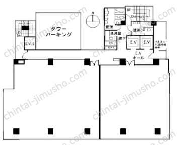 YTUビル3Fの間取図