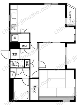 シュロスハイム2Fの間取図