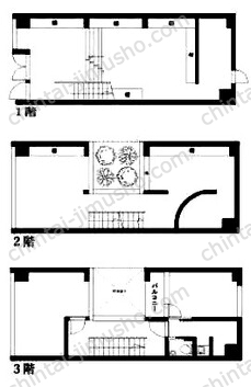 白金5丁目ビル一棟貸の間取図