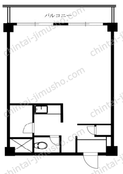 アマデウスハウス4Fの間取図
