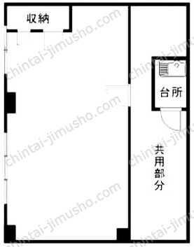 マキプラザ6階の間取図