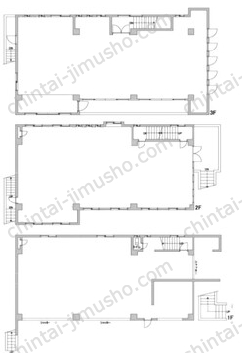 関口組新丸子ビル一棟貸の間取図