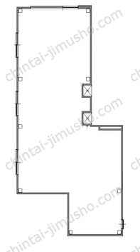 メゾンタナカ1Fの間取図