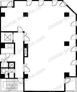 新橋第一ビルの間取図