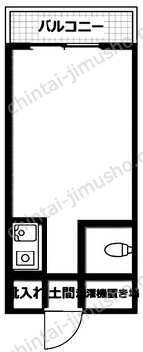 ソフィア六本木1Fの間取図