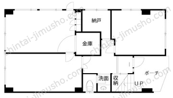 バイシーダビル大塚1Fの間取図