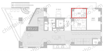 12KANDA2Fの間取図