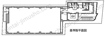 神保町SF13Fの間取図