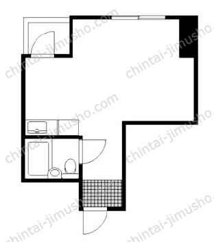 パークサイド長者町9Fの間取図