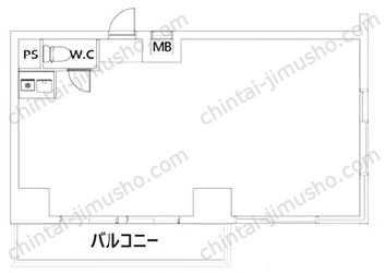 エールプラザ戸山台2Fの間取図
