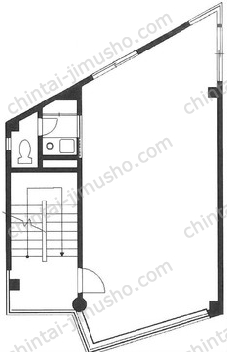 六本木ポイント720ビル2階の間取図