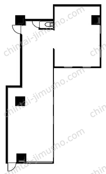 マンション池尻1Fの間取図