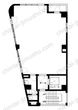 山本ビル2Fの間取図