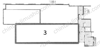 アジュール・モア・ナガツタ1Fの間取図