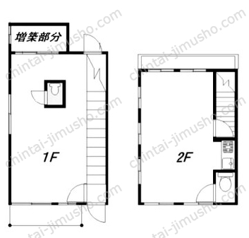 菅野ビル一括貸の間取図
