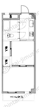 パークフラッツ舎人2Fの間取図