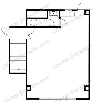 東京日食ビル2Fの間取図