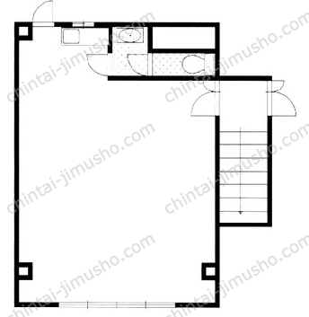 東京日食ビル2Fの間取図