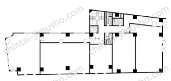 森町ビル4Fの間取図