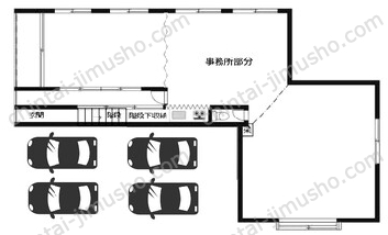 荏原6丁目ビル1Fの間取図