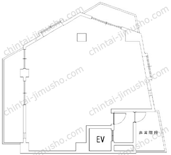 メイプル西麻布5Fの間取図