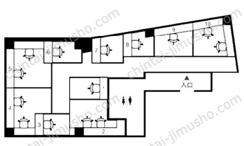 ビラ・アペックス田町7Fの間取図