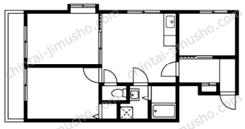 ジャコワ東日本橋マンション5Fの間取図