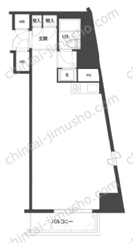 ウィン池袋6Fの間取図