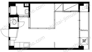 青南マンション5Fの間取図