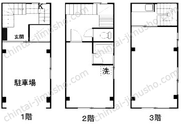 蓮都家（レントハウス）一棟貸の間取図