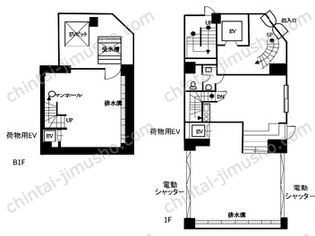 咲久良ビル一括貸の間取図