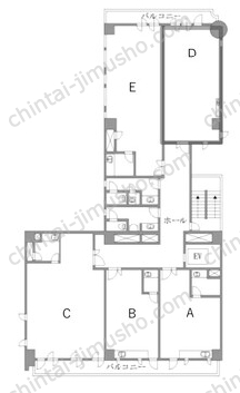 第一東商ビル6Fの間取図