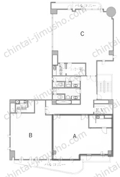 第一東商ビル5Fの間取図