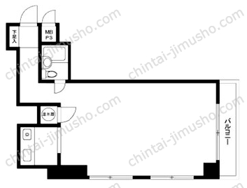 メイゾン麹町3Fの間取図