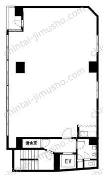 藤井ビル3Fの間取図