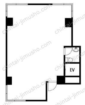 NDビル1Fの間取図