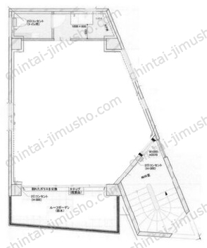 池尻大橋SQUARE5Fの間取図