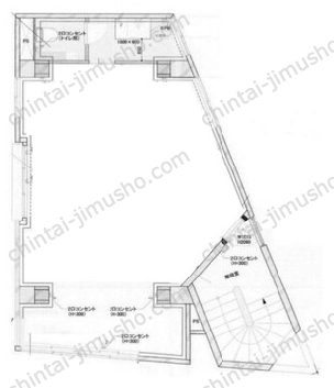 池尻大橋SQUARE3Fの間取図