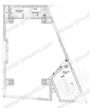 池尻大橋SQUARE2Fの間取図