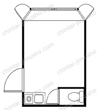 中銀目黒タワービル3Fの間取図