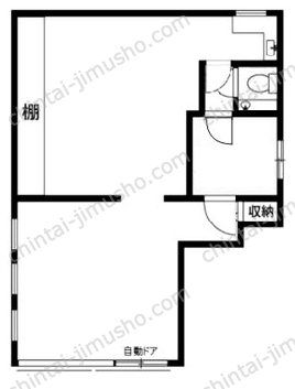 滝田ビル1Fの間取図