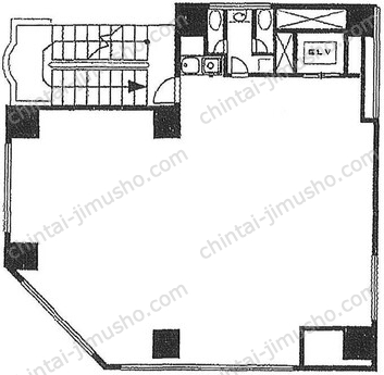 岩本和裁ビル6Fの間取図