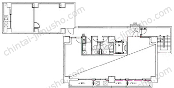 PARKFRONT SHINJUKU／パークフロント新宿3Fの間取図
