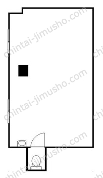 浅見ビル1Fの間取図