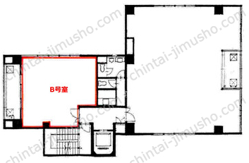 ウィスタリア東五反田ビル7Fの間取図