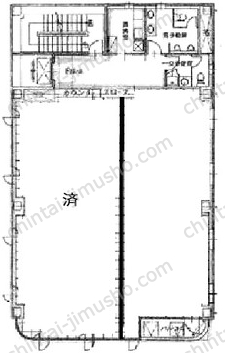 IDビル千葉6Fの間取図