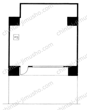 アクシア広尾1階の間取図
