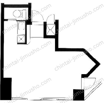 田辺ビル2Fの間取図